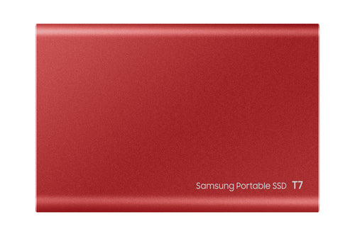 Samsung Portable SSD T7 500 GB Red Samsung Portable SSD T7 500 GB Red